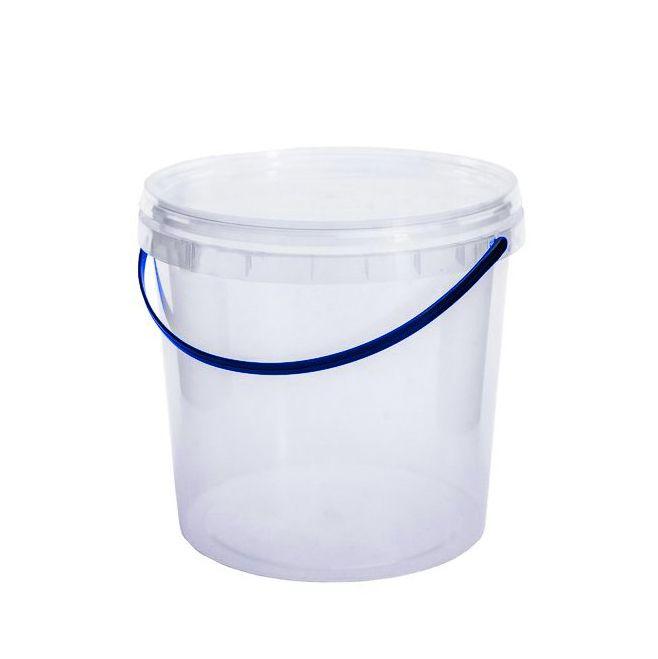 Відро пластикове 3 л. (прозоре)