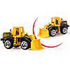 Набір будівельних машинок, 6 шт / Будівельна техніка для дітей / Набір будівельної техніки / Набір машинок, фото 6