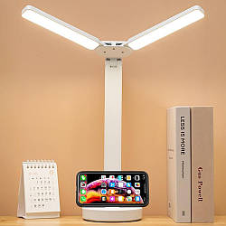 Настільна лампа на акумуляторі 3000 mAh, 5Вт / Світлодіодна LED лампа / Лед лампа складна