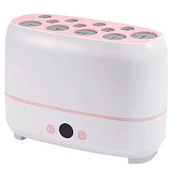 Електрична сушарка пензлів для макіяжу на 12 отворів LY-610 / Сушка для пензлів з контролем температури