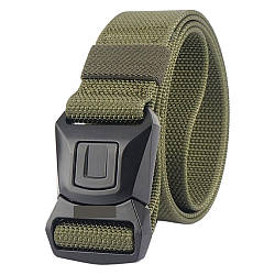 Чоловічий ремінь тактичний, 120 см, Оливковий / Тактичний ремінь / Ремінь чоловічий / Пояс тактичний