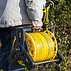 10м Садовий шланг з котушкою та розпилювачем / Поливальний шланг на котушці / Котушка зі шлангом для поливу, фото 2