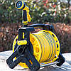 10м Садовий шланг з котушкою та розпилювачем / Поливальний шланг на котушці / Котушка зі шлангом для поливу, фото 7