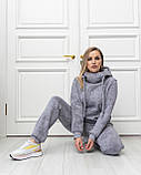 Спортивний костюм на флісі Аврора сірий, фото 3