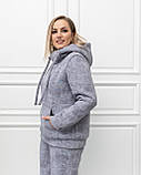 Спортивний костюм на флісі Аврора сірий, фото 5