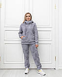 Спортивний костюм на флісі Аврора сірий, фото 6