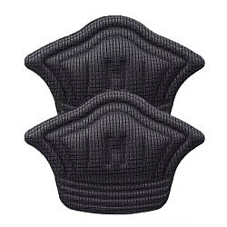 Парні вставки для взуття (11.5×8см), Чорний / Зап'яточники для взуття / Вкладиші для п'яти