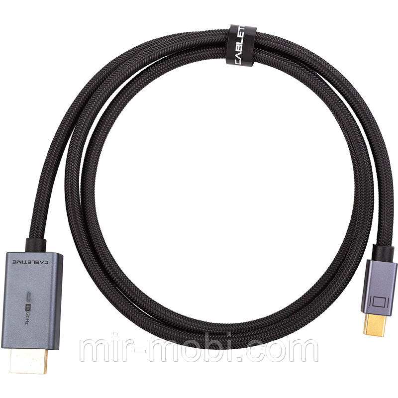 Кабель CableTime mini DisplayPort - HDMI 32AWG, 1м (CD50H)