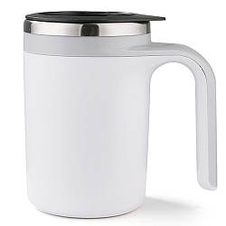 Автоматичний кухоль-мішалка 380 мл, на батарейках / Чашка з кришкою / Чашка для чаю / Чашка для кави