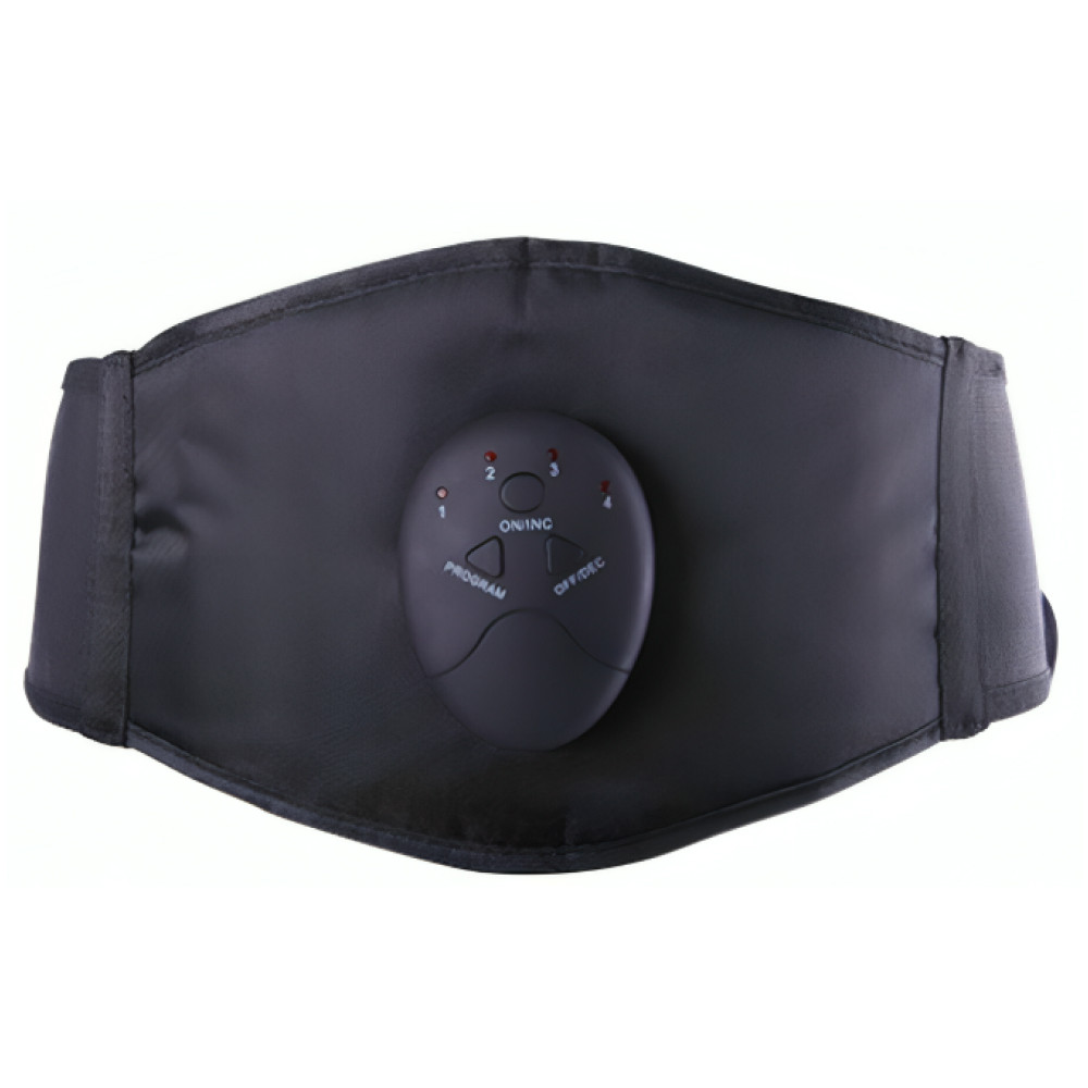 Пояс для схуднення, Чорний / Міостимулятор для м'язів / Фітнес пояс / Стимулятор м'язів для фітнесу, фото 1