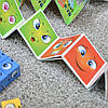 Розвиваюча настільна гра «Емоджі Куб» XS977-116 / Настільна гра 48 карток, дзвінок, кубики, фото 4