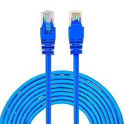 Патч-корд UTP Cat5e Lan (15м) / Інтернет кабель / Кабель для інтернету / Кабель LAN / Мережевий кабель