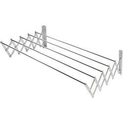 Настінна сушарка для білизни висувна, 80х26х13(72)см / Сушарка для одягу на стіну / Сушарка для речей