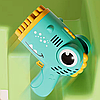 Дитячий пістолет для мильних бульбашок на батарейках, Bubble blaster, Блакитний / Генератор мильних бульбашок, фото 7