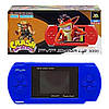Ігрова приставка з AV виходом + 1 картридж, PVP 3000, Синя / Ретро приставка / Портативна ігрова консоль, фото 6