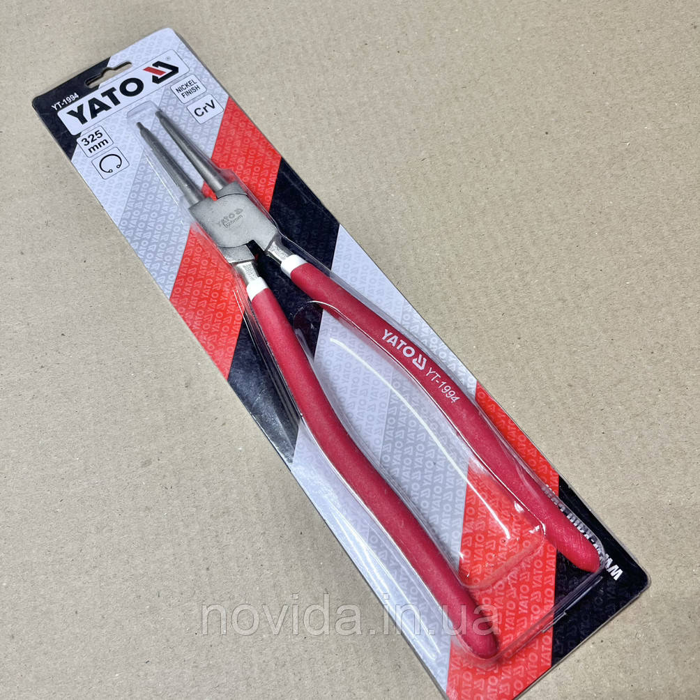 Знімач стопорних кілець YATO (стиск) l=325мм [6/48] YT-1994