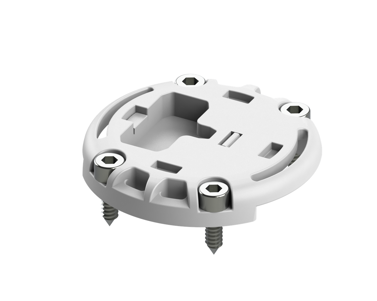Mb218 - Монтажна площадка BORIKA FASTen white (01.16.018.01.03), фото 1