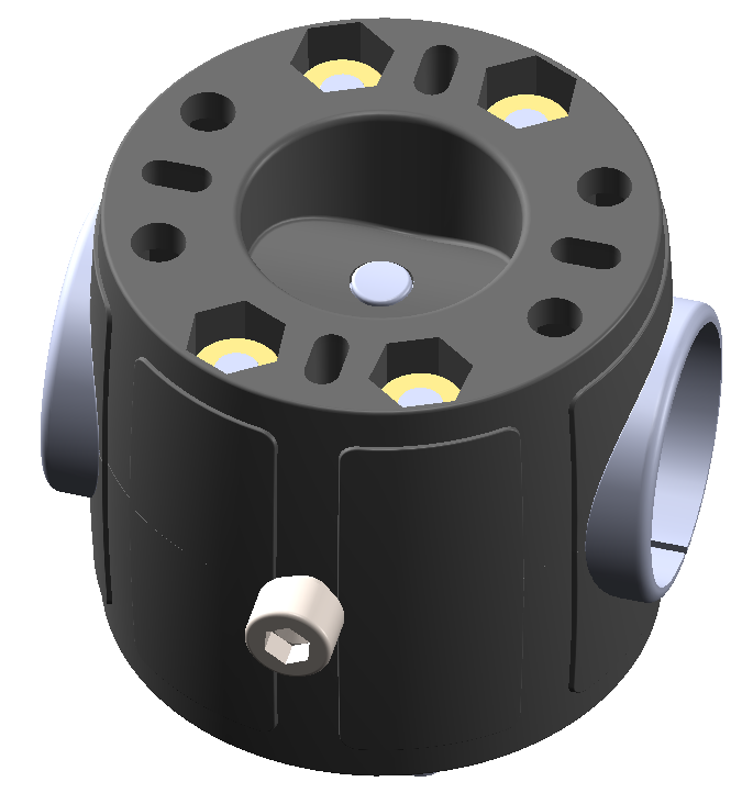 Mr232 - Монтажна площадка BORIKA FASTen black (01.16.011.02.01), фото 1