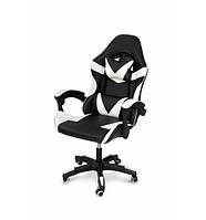 Крісло Слім на пластиковій базі рожево-білий