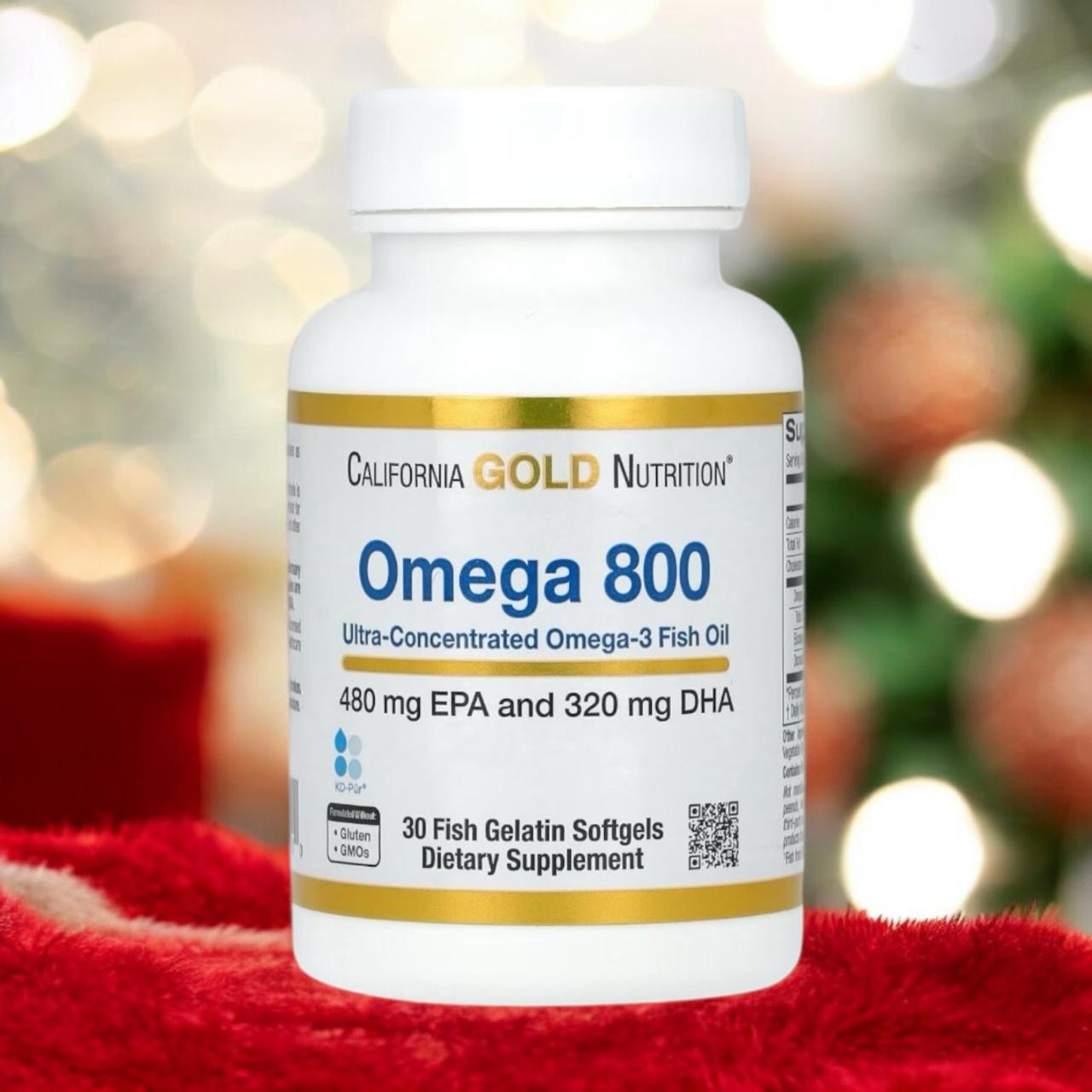 Омега 800 California Gold Nutrition