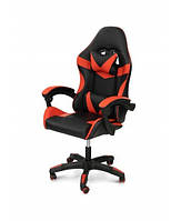 Крісло Слім на пластиковій базі рожево-білий