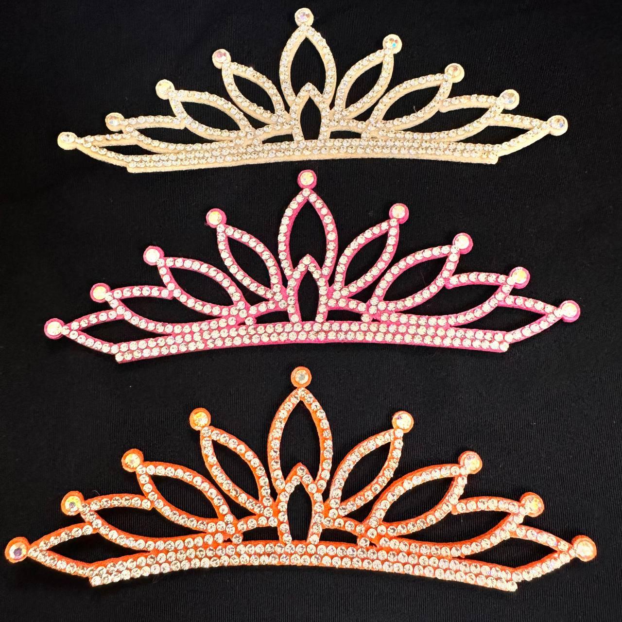 Декор на зачіску - корона розмір 14х5см (колір на выбір)