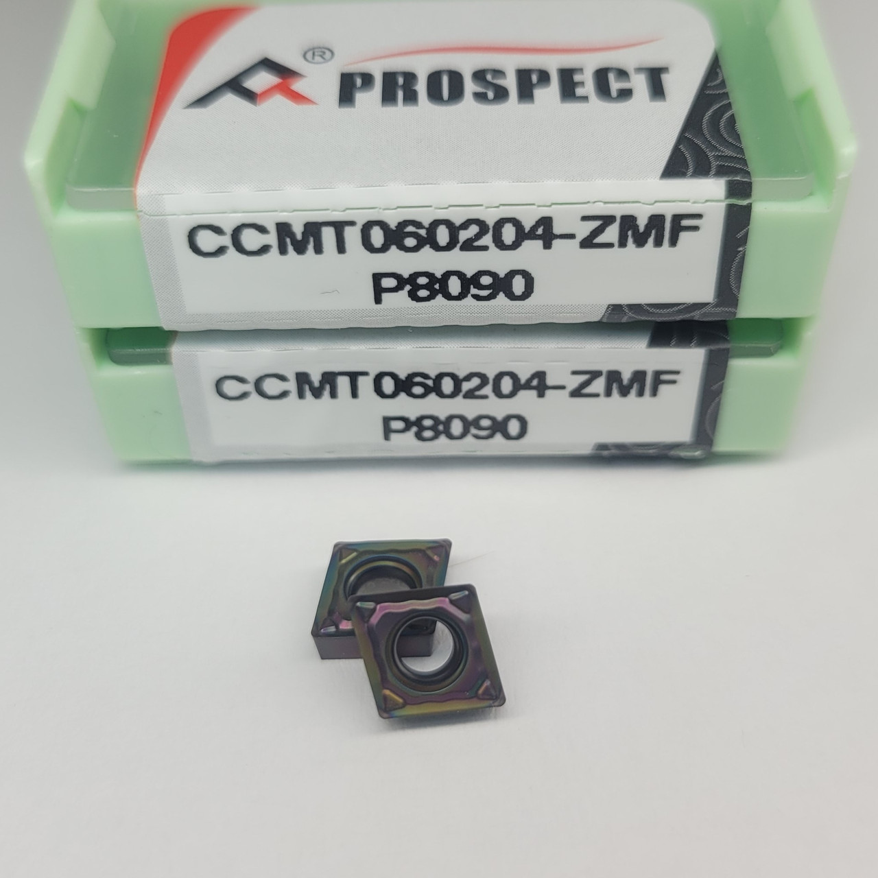 CCMT060204 ZMF P8090 (сталь + загартована сталь) Твердосплавна пластина для токарного різця