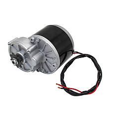 Колекторний електродвигун MY1016Z 24V250W короткий вал без ніжок із зіркою + пластина для кріплення, фото 2