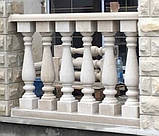 Балясини та перила з каменю піщаника, фото 2