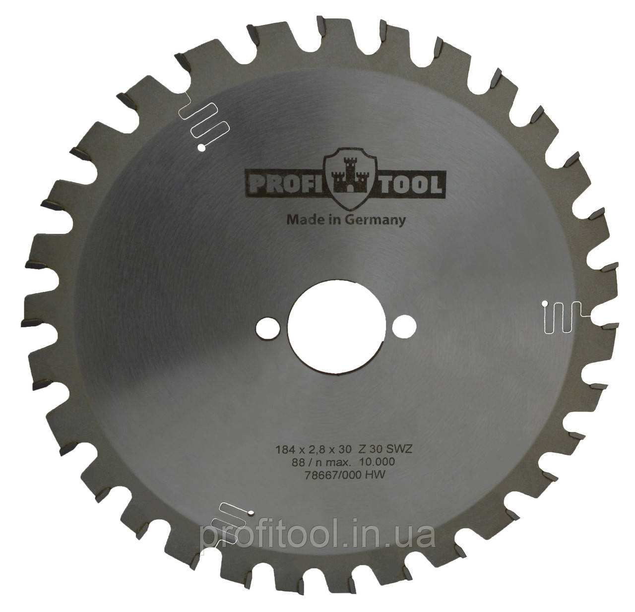 Диск пиляльний PROFITOOL - 184х2,8х1,8х30 мм Z=30, S-WZ (Super-ATB) (2118407)