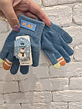 Перчатки-варежки 4-6 років, фото 2