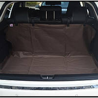 Накидка в багажник авто для тварин Коричневий