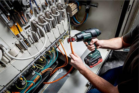 Акумуляторний термофен Metabo HG 18 LTX 500 Каркас MetaBox 610502840, фото 2