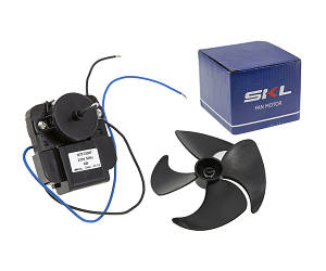 Вентилятор для холодильника Whirlpool кривина 100 мм охолодження холодильника.