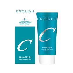Зволожуючий ВВ-крем з колагеном ENOUGH Collagen 3x Moisture Sun Cream SPF50+ PA++++, 50 g