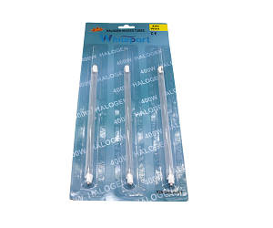 Галогенна лампа-нагрівач для мікрохвильовки, електрогриля (L=200 мм, 400 W), 3 шт (блістер)