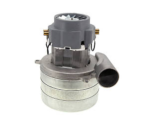 Двигун порохотяга Ametek 6110930215 / H 065900003, 1200W, трьохстадійний, з патрубком - Мотор для пылесоса Am