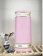 Постільна білизна Королева Ночі (Сатин Premium) | Полуторний комплект | 50х70 | Однотонний світло-рожевий, фото 2