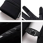 Зимові рукавиці з сенсорним пальцем, Розмір М, Чорні / Повнопалі рукавички чоловічі / Сенсорні рукавиці, фото 5