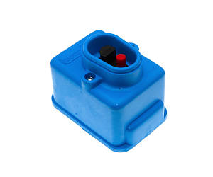 Пускач Леміра 220V 6,3А однофазний синій кнопочный пускатель для электродвигателя