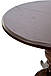 Стіл обідній круглий розкладний Гермес (темний горіх), фото 6
