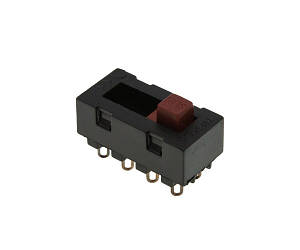 Перемикач SLIM SA3 3 позиції 8 контактів 250V 6(2)А ключ для электрики установка.