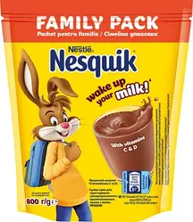 Какао Напій Розчинний Nesquik Nestle 800 гр Угорщина Несквік какао-напій