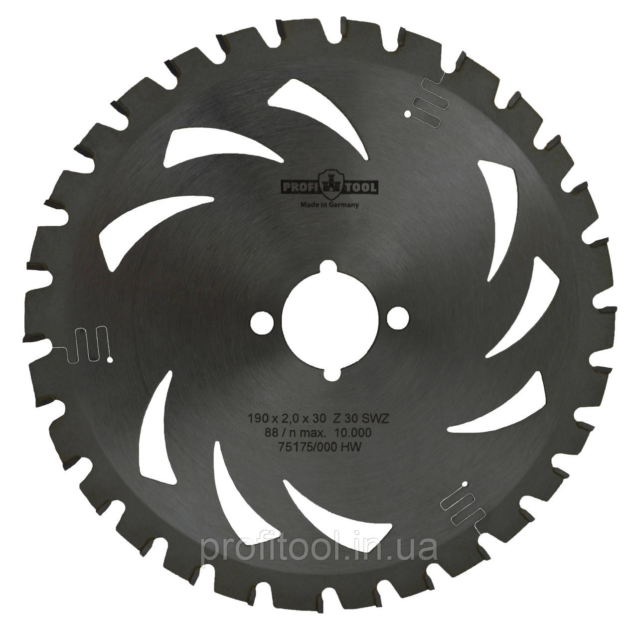 Диск пиляльний PROFITOOL - 190х2,0х1,4х30 мм Z=30, S-WZ (Super-ATB) (2119001)