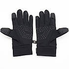 Зимові рукавиці з сенсорним пальцем, Розмір М, Чорні / Повнопалі рукавички чоловічі / Сенсорні рукавиці, фото 10