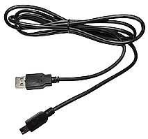 Кабель USB 2.0 AM to USB Mini BM QC 1.5A 1.5м шнур швидкої зарядки живлення синхронізації чорний