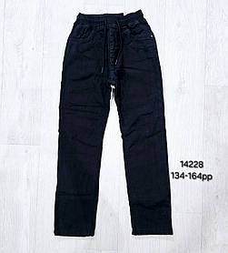 Джинси утеплені  для хлопчиків оптом, Grace, 134-164 рр., Арт. B14228