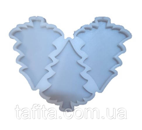 Силіконовий молд для льодяників та шоколаду Ялинка 100 мм, фото 1