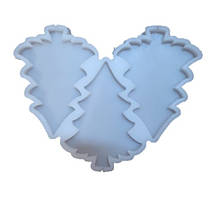 Силіконовий молд для льодяників та шоколаду Ялинка 100 мм