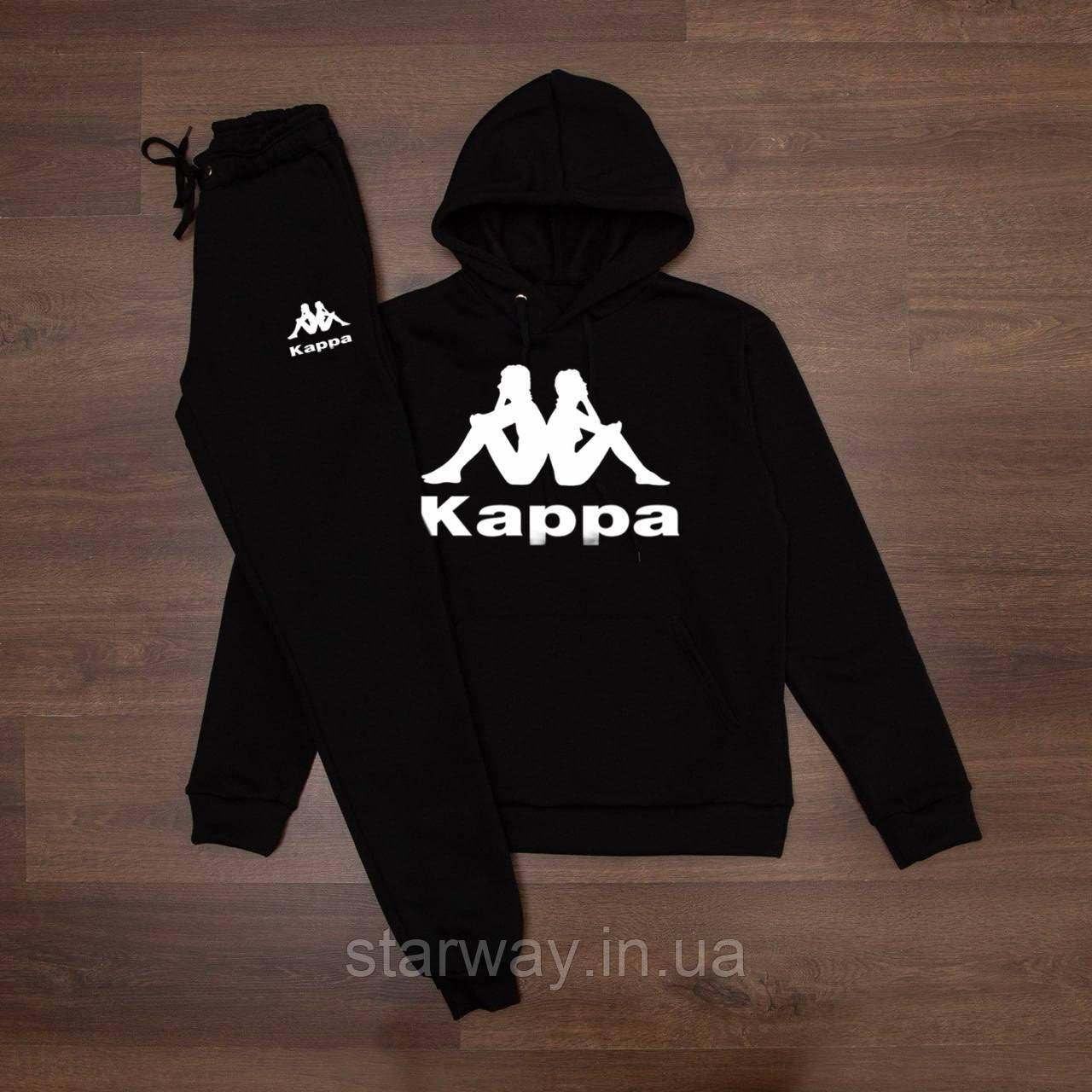Спортивний костюм kappa з капюшоном
